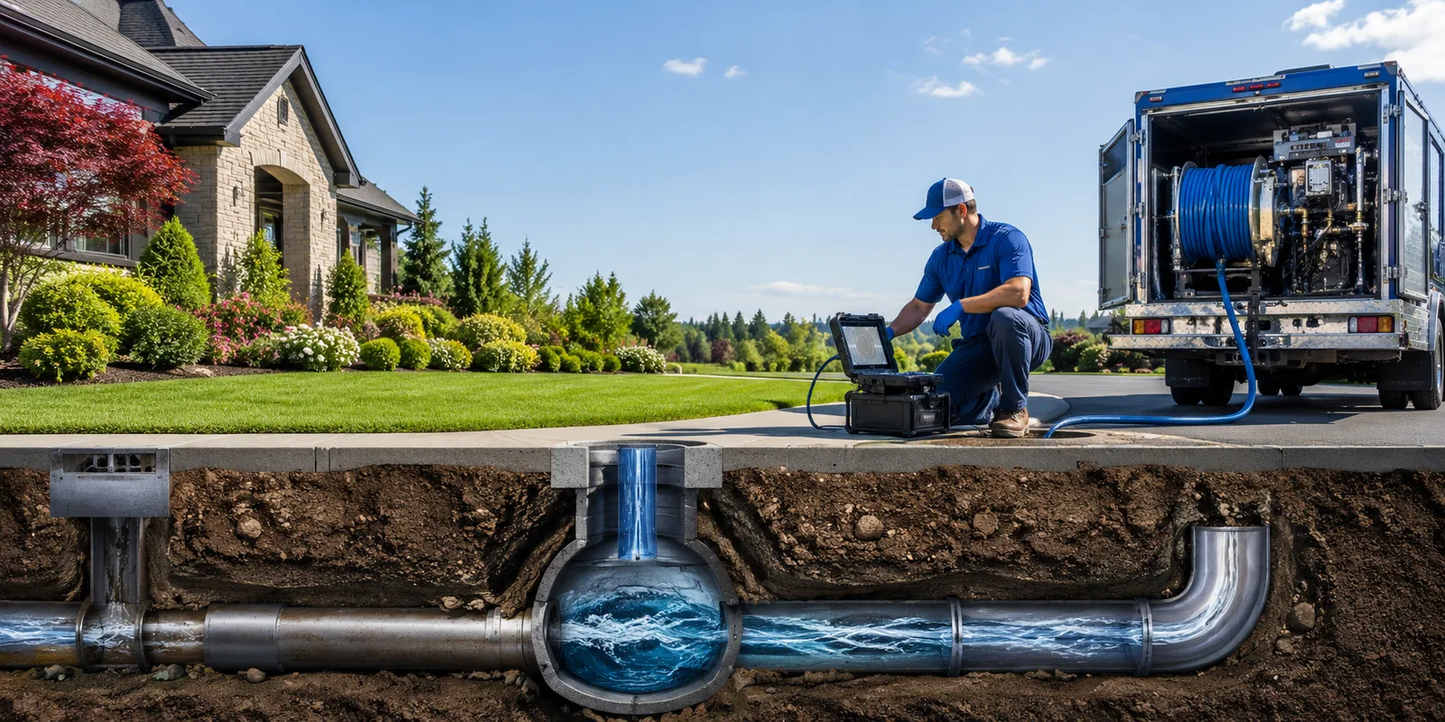 Drainage restoration information for Poplar, WI